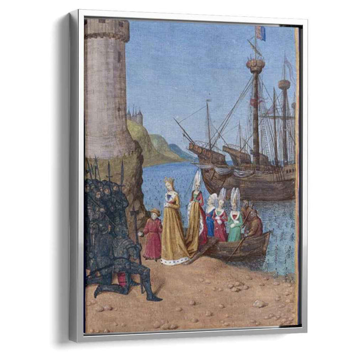 Back in England Isabella of France (1460) by Jean Fouquet