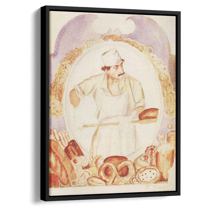 Baker (1918) by Boris Kustodiev