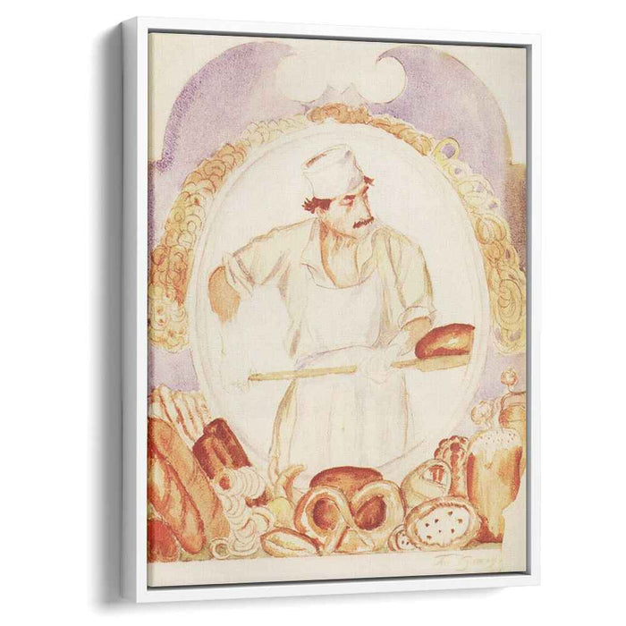 Baker (1918) by Boris Kustodiev