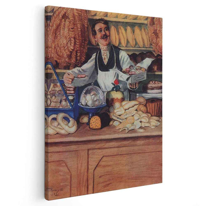 Baker (1920) by Boris Kustodiev