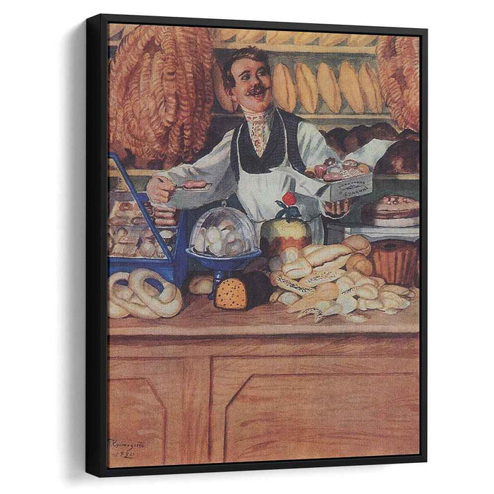 Baker (1920) by Boris Kustodiev