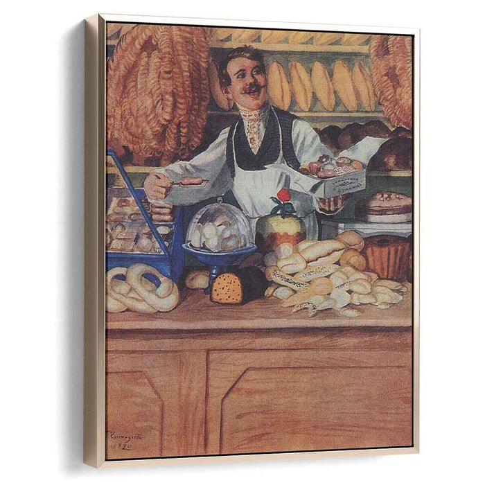 Baker (1920) by Boris Kustodiev