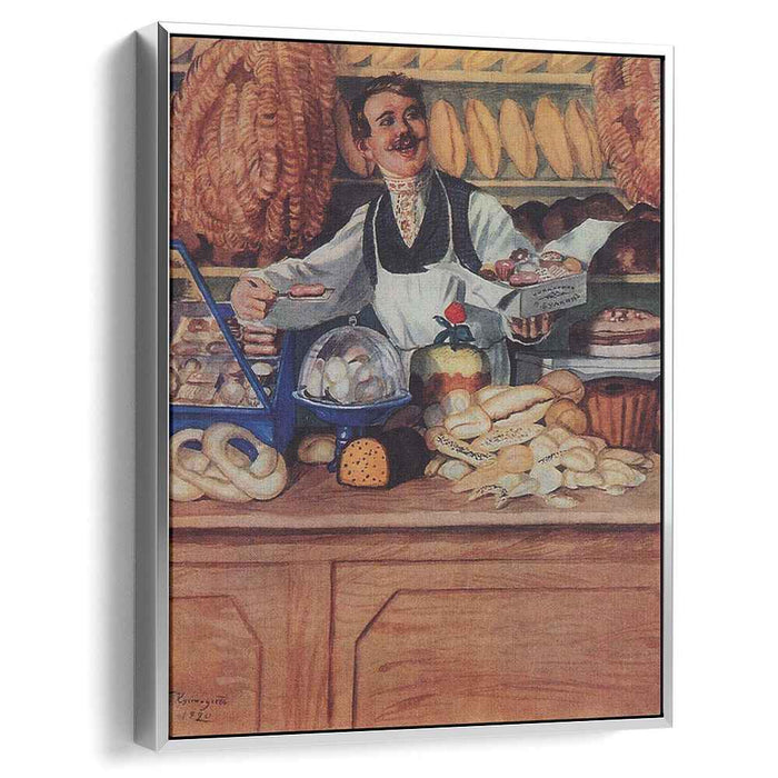 Baker (1920) by Boris Kustodiev