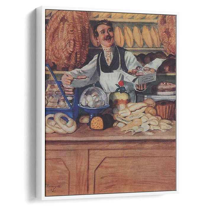 Baker (1920) by Boris Kustodiev