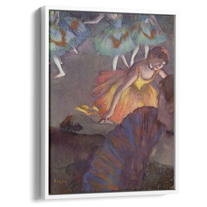 Ballerina and Lady with a Fan (1885) by Edgar Degas