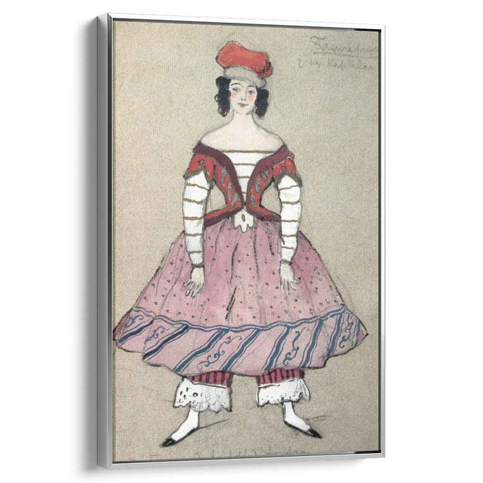 Ballerina. Costume design for Tamara Karsavina (1911) by Alexandre Benois