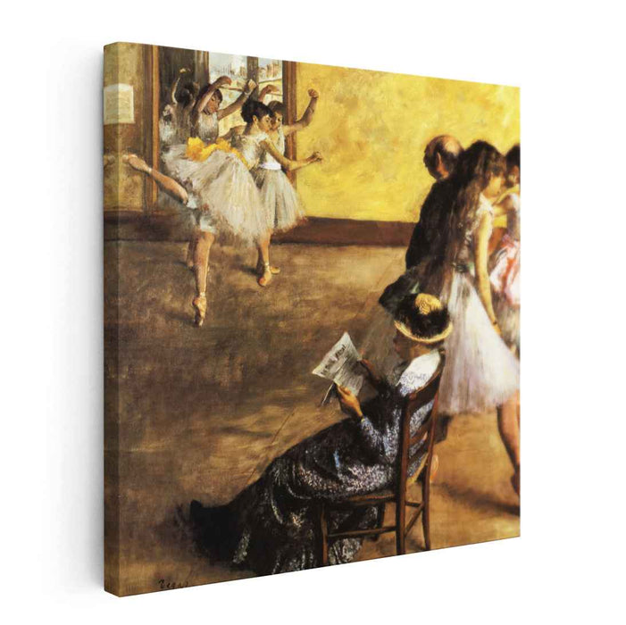 Ballet Class, the Dance Hall (1880) by Edgar Degas