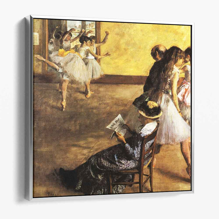 Ballet Class, the Dance Hall (1880) by Edgar Degas