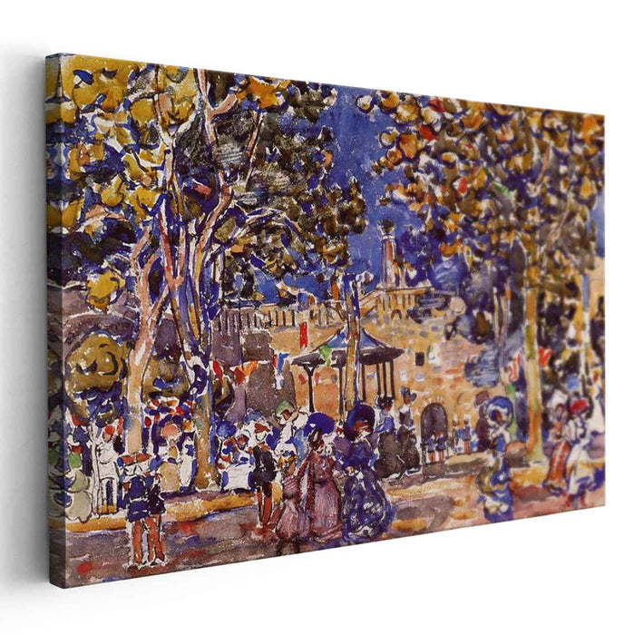 Band Concert (1907) by Maurice Prendergast