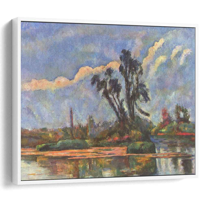 Bank of the Oise (1888) by Paul Cezanne