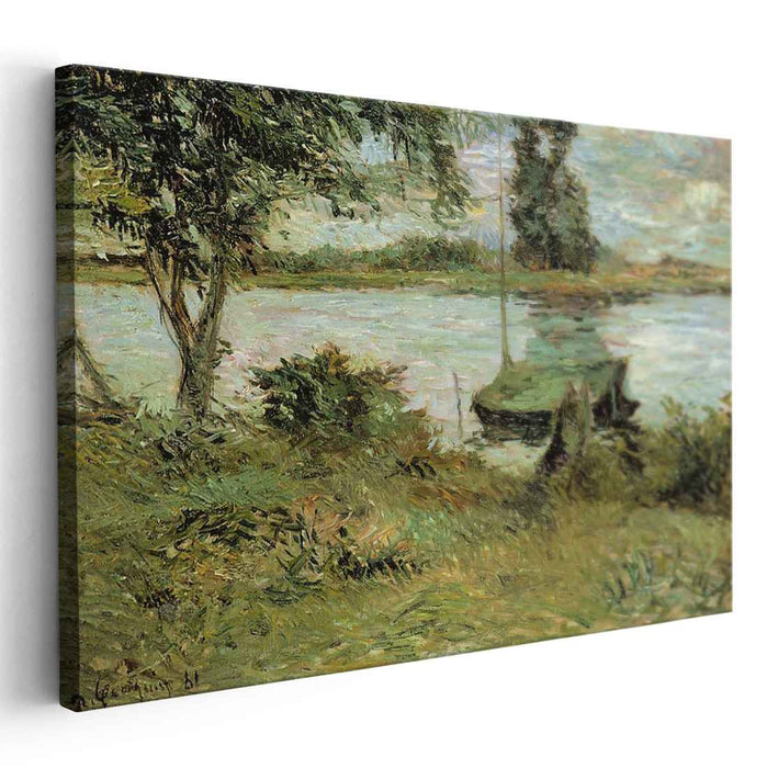 Banks of the Oise (1881) by Paul Gauguin