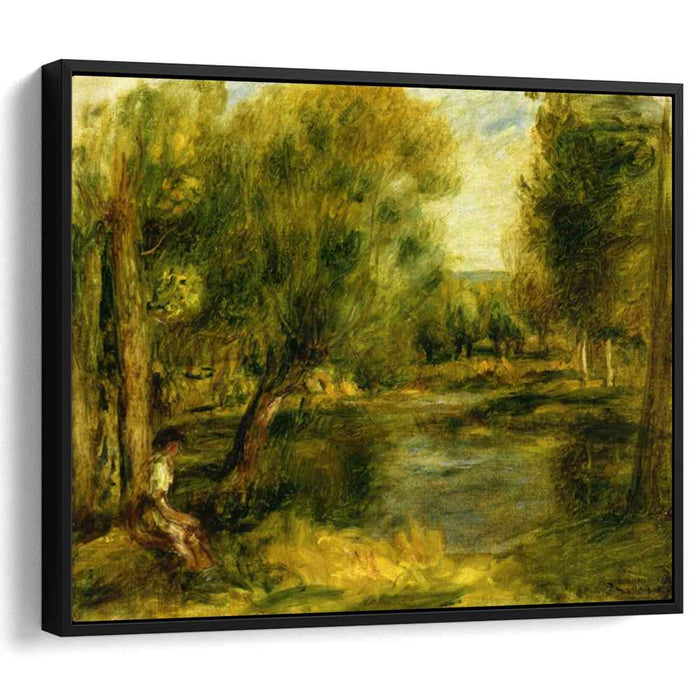 Banks of the River (1876) by Pierre-Auguste Renoir