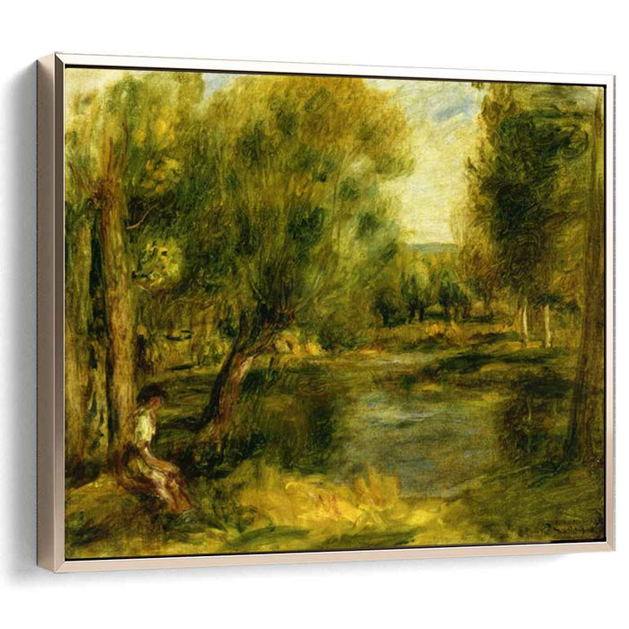 Banks of the River (1876) by Pierre-Auguste Renoir