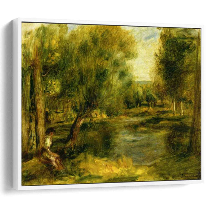 Banks of the River (1876) by Pierre-Auguste Renoir