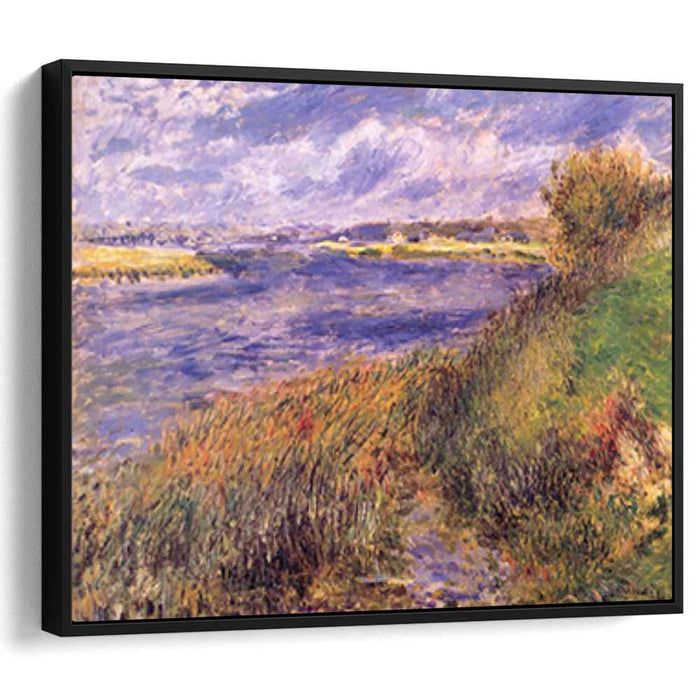 Banks of the Seine at Champrosay (1876) by Pierre-Auguste Renoir