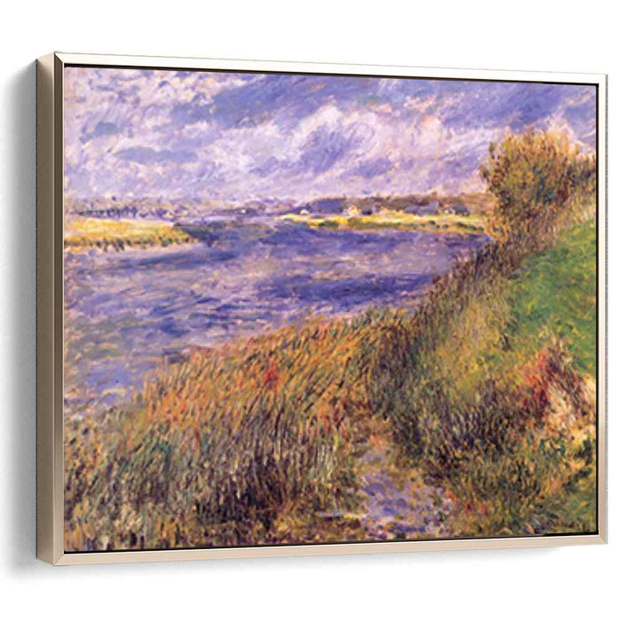 Banks of the Seine at Champrosay (1876) by Pierre-Auguste Renoir