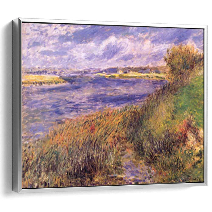 Banks of the Seine at Champrosay (1876) by Pierre-Auguste Renoir