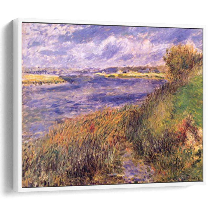 Banks of the Seine at Champrosay (1876) by Pierre-Auguste Renoir