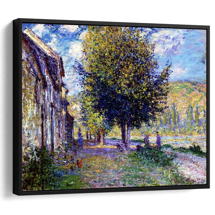 Banks of the Seine at Lavacourt (1878) by Claude Monet