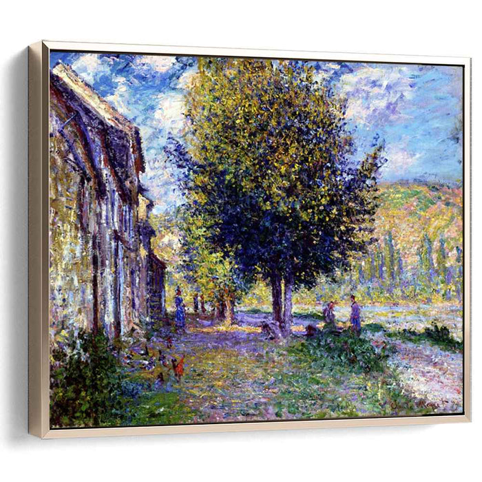 Banks of the Seine at Lavacourt (1878) by Claude Monet