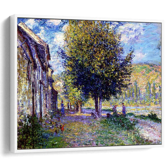 Banks of the Seine at Lavacourt (1878) by Claude Monet