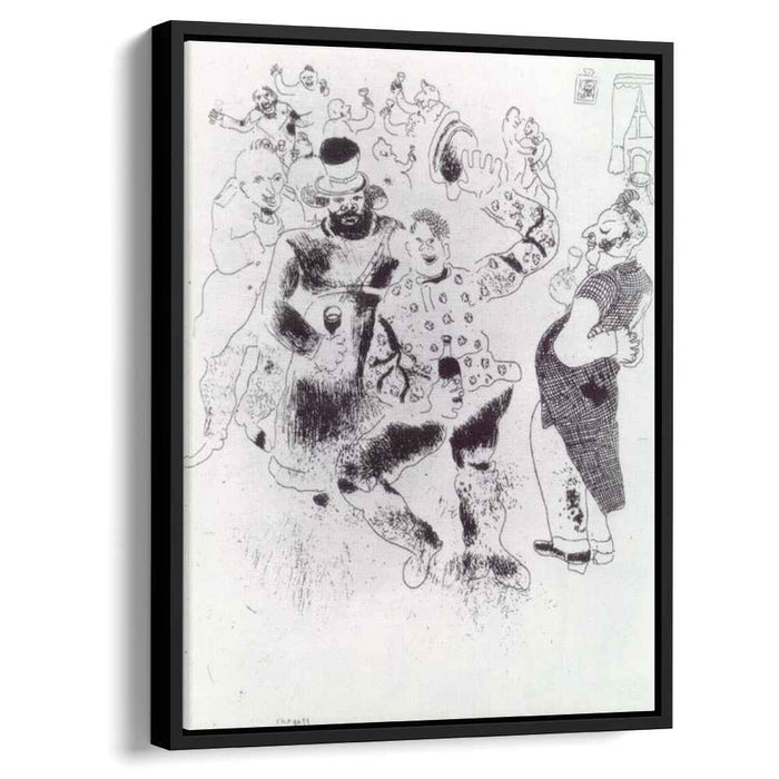 Banquet at the Police Chief's House (1923) by Marc Chagall