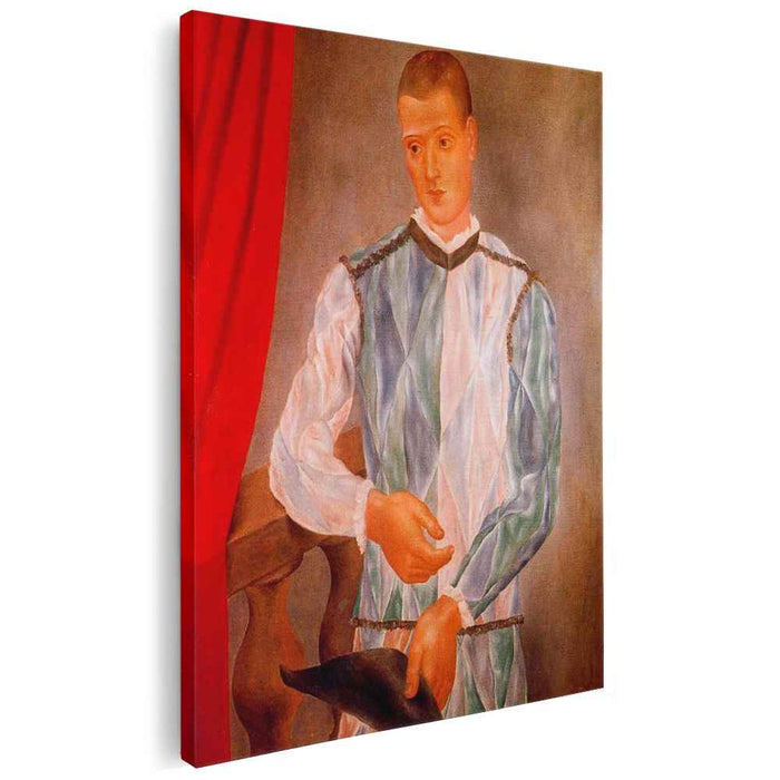 Barselona harlequin (1917) by Pablo Picasso