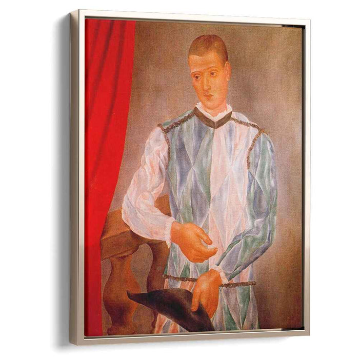 Barselona harlequin (1917) by Pablo Picasso