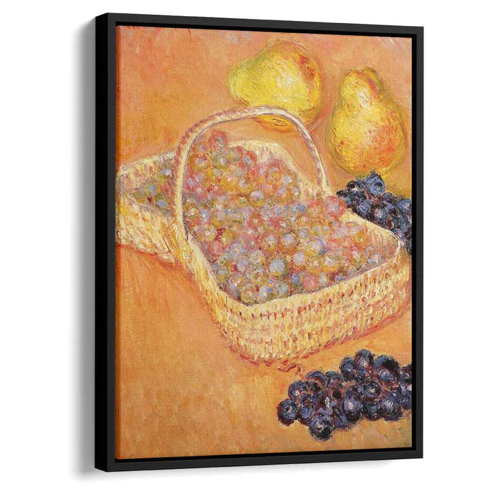 Basket of Graphes, Quinces and Pears by Claude Monet