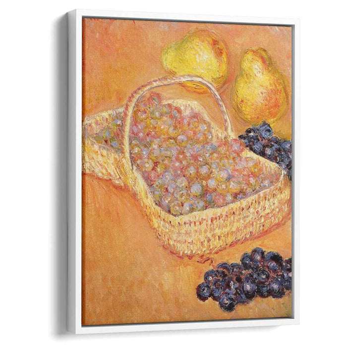 Basket of Graphes, Quinces and Pears by Claude Monet