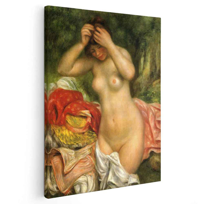 Bather Arranging her Hair (1893) by Pierre-Auguste Renoir