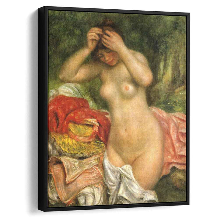 Bather Arranging her Hair (1893) by Pierre-Auguste Renoir