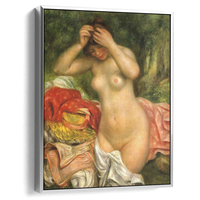 Bather Arranging her Hair (1893) by Pierre-Auguste Renoir