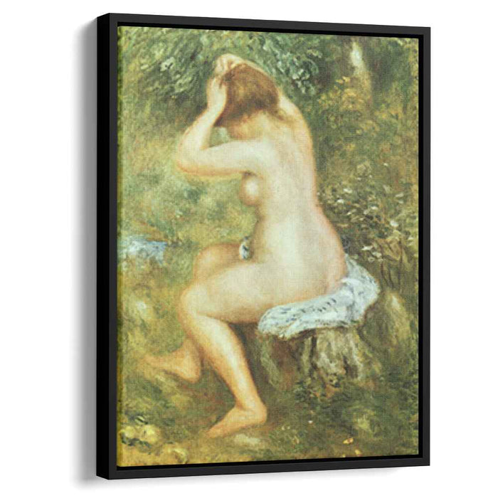 Bather is Styling (1890) by Pierre-Auguste Renoir