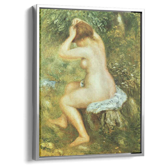 Bather is Styling (1890) by Pierre-Auguste Renoir