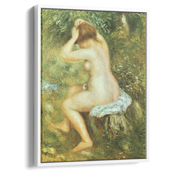 Bather is Styling (1890) by Pierre-Auguste Renoir