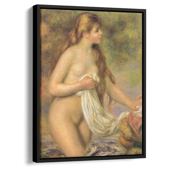 Bather with Long Hair (1895) by Pierre-Auguste Renoir