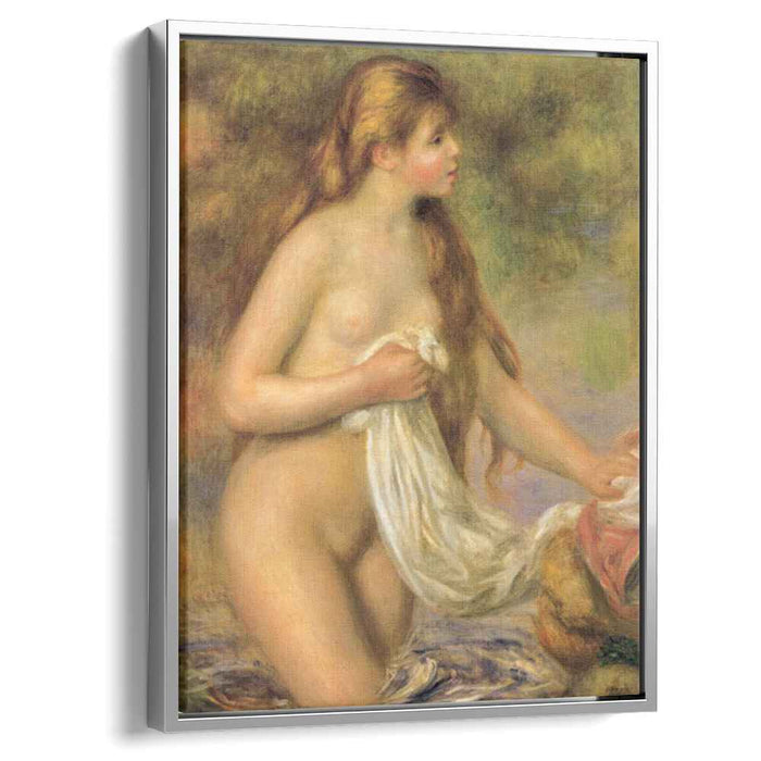 Bather with Long Hair (1895) by Pierre-Auguste Renoir