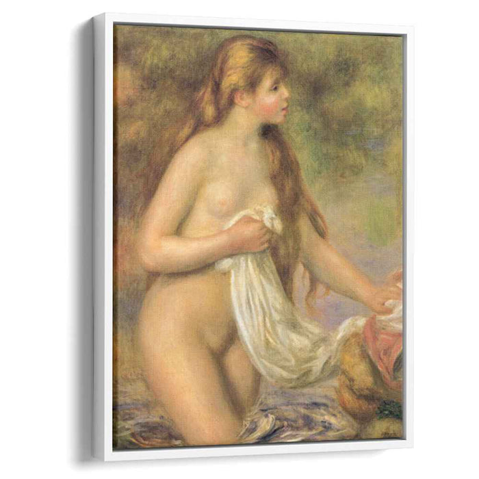 Bather with Long Hair (1895) by Pierre-Auguste Renoir
