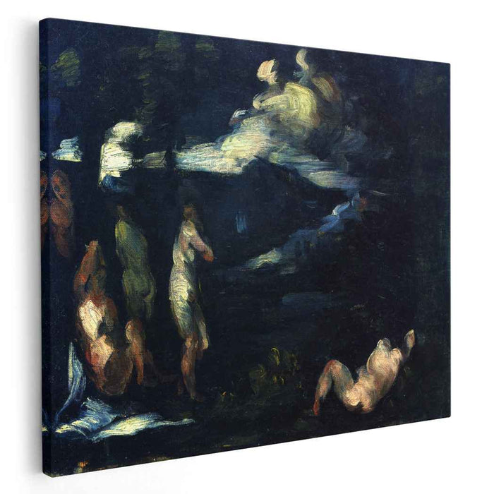 Bathers (1870) by Paul Cezanne