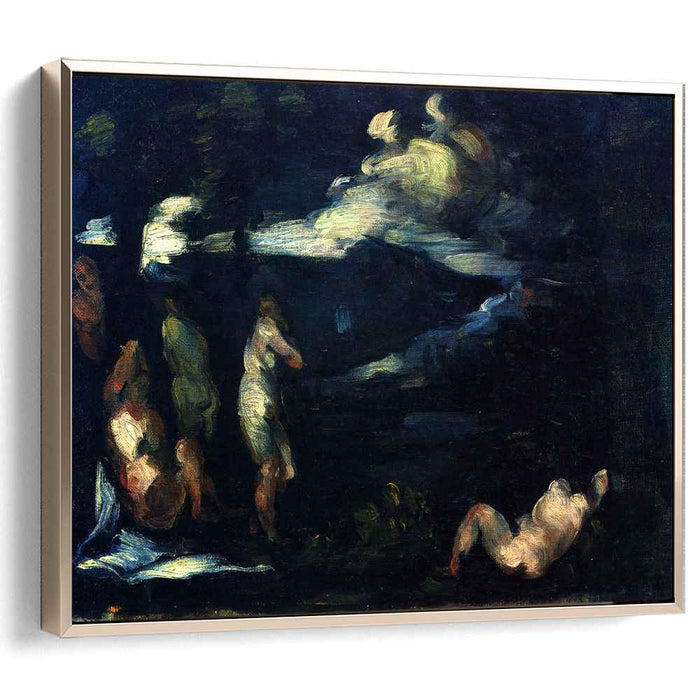 Bathers (1870) by Paul Cezanne