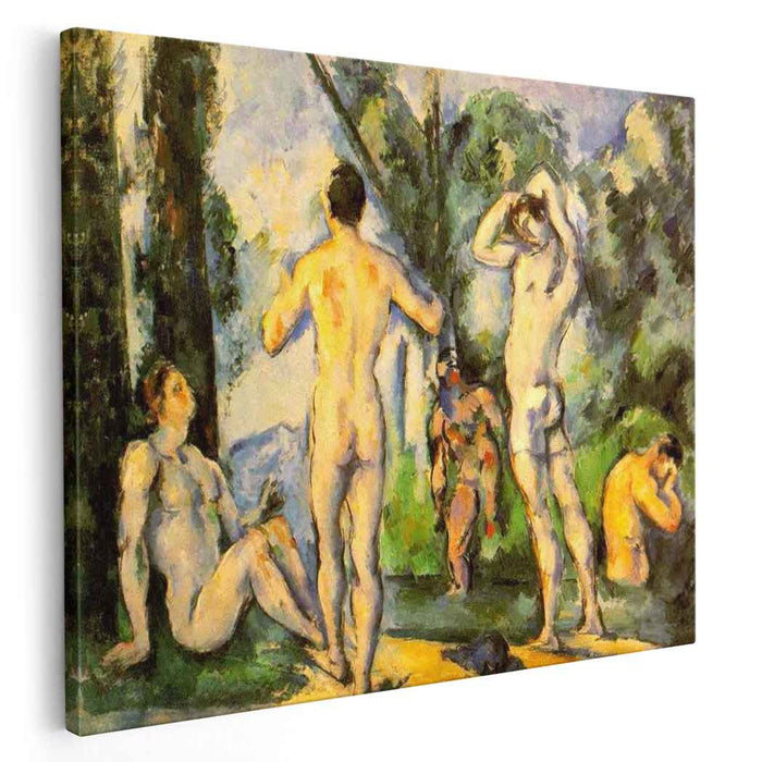 Bathers (1891) by Paul Cezanne