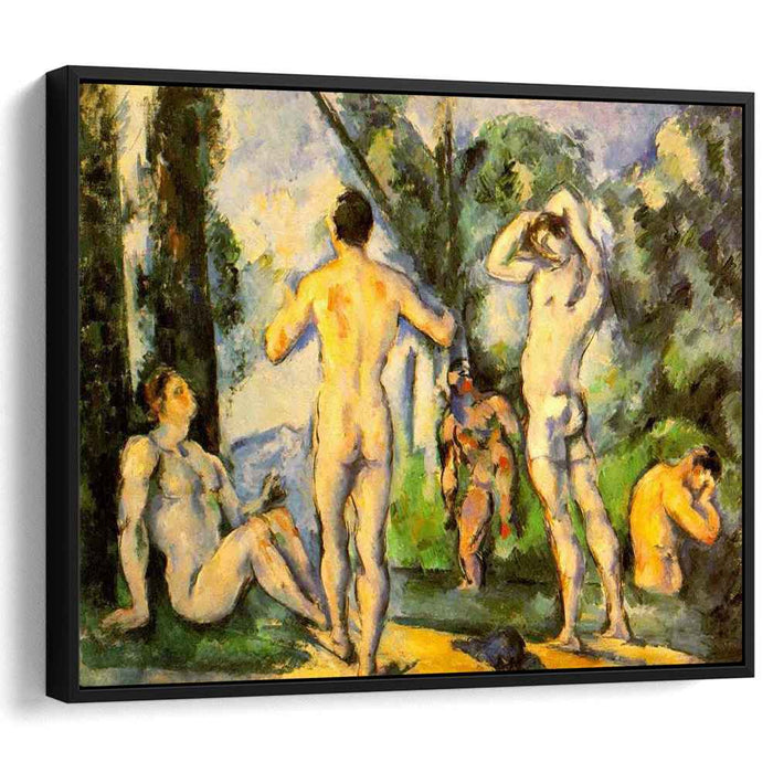 Bathers (1891) by Paul Cezanne