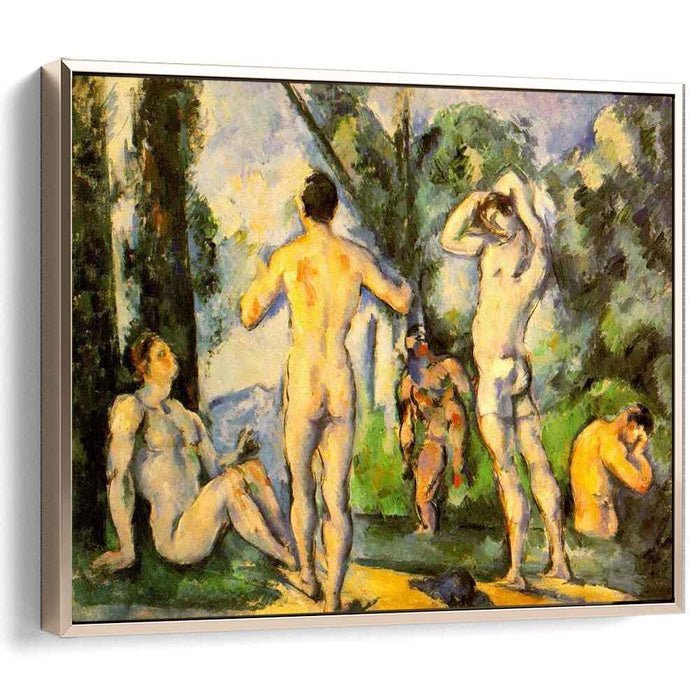 Bathers (1891) by Paul Cezanne