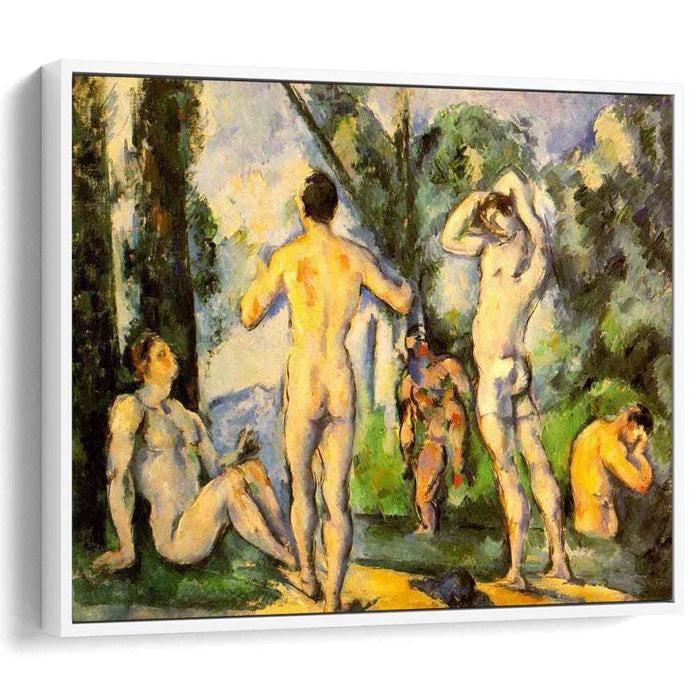 Bathers (1891) by Paul Cezanne