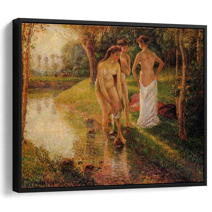 Bathers (1896) by Camille Pissarro