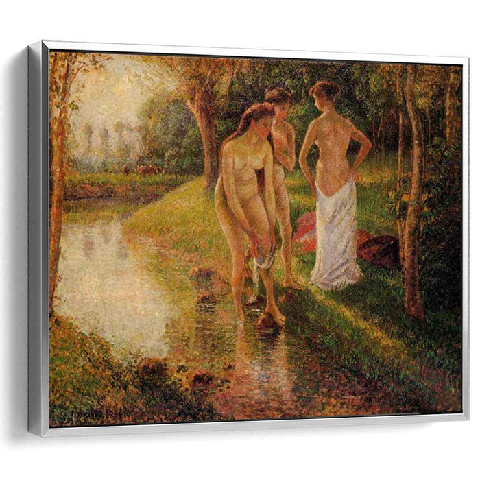 Bathers (1896) by Camille Pissarro