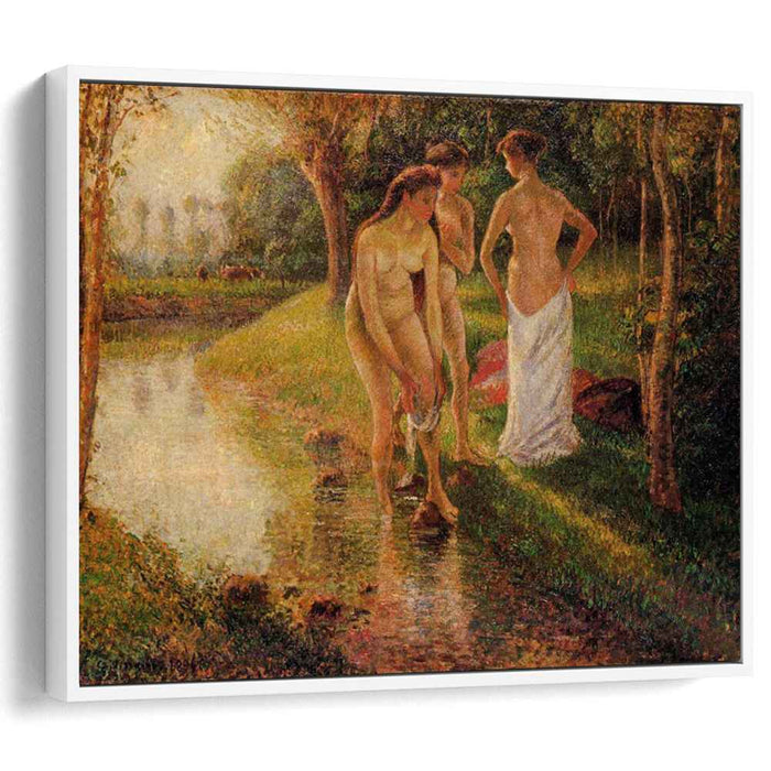 Bathers (1896) by Camille Pissarro