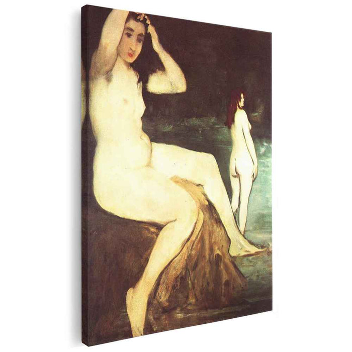 Bathers on the Seine (1875) by Edouard Manet