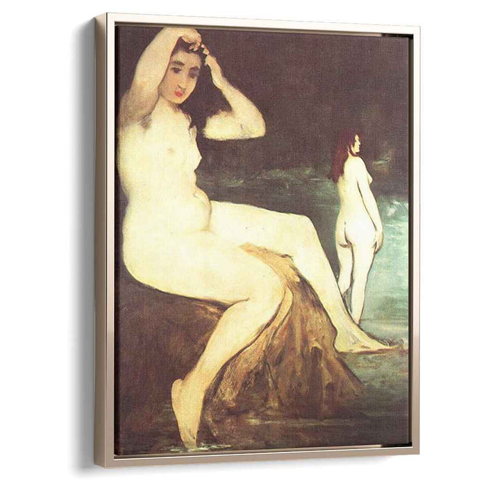 Bathers on the Seine (1875) by Edouard Manet